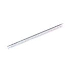 Régua Triangular Acrílica 3D Cristal 15cm