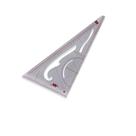 Régua Triangular Flexível Francesa Modelagem Artesanato Artmak
