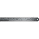 Regua Trident Ferragista Aco Inox Flex-20 20cm