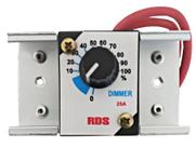 Regulador bivolt dimmer para motores, lâmpadas Ventiladores 25a 4000w