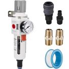 Regulador de filtro de ar comprimido NANPU 1/2 NPT com drenagem automática