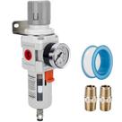 Regulador de filtro de ar NANPU 3/4 NPT com elemento de latão de 5 mícrons