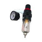Regulador de Filtro de Ar Pneumático G1/4" com Manômetro e Válvula de Controle de Fluxo Regulador de Filtro de Ar Pneumático G1/4" com Manômetro e Válvula de Controle de Fluxo