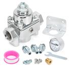 Regulador de Pressão de Combustível FQRANBO 12-803 com Manômetro 4,5-9 PSI