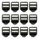 Regulador Passador de Alça 25mm Para Mochilas Bolsas 100 Unidades