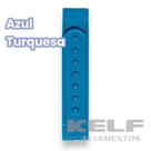 Regulador Plástico para boné 1 pino - Azul Turquesa