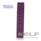 Regulador Plástico para boné 1 pino - Vinho
