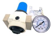 Regulador Pressão 1/4 Ar Compressor 0 À 16 Bar / 0 À 240 Psi