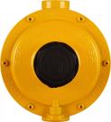 Regulador Pressão Gás Aliança 12 Kg/h Amarelo Estágio Único