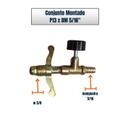 Regulador Registro De Gás Alta Pressão Rosca Grossa 5x16 Regulador Registro De Gás Alta Pressão Rosca Grossa 5x16