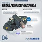 Regulador voltagem 14V Valtra S 353 4X4 2012 a Gauss GA405