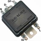 Regulador voltagem 55Ah 14V Dodge D700 1969 a 1979 Gauss