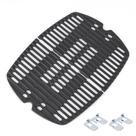 Rejillas para Parrilla QuliMetal para Weber Q100 Q120 17x13 cm Paquete de 2