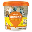 Rejunte Acrílico Cinza Ártico 1 kg Quartzolit