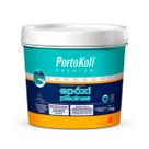 Rejunte Acrílico Premium Epóxi AB Portokoll 1Kg Flexível Impermeável Antifungos Fácil Limpeza e Com Alta Resistência Para Piscinas Banheiros Cozinhas