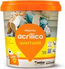 Rejunte Acrílico Quartzolit - Cor Preto Grafite (1kg)
