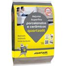 Rejunte Cinza Ártico 1kg para Cerâmicas Porcelanatos e Granitos Fácil Limpeza Quartzolit