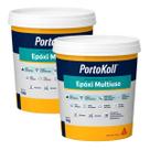 Rejunte Epóxi Multiuso Colorido PortoKoll - Verde Água 1kg