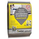 Rejunte Porcelanatos e Cerâmicas 1 Kilo Cinza Urbano - 0110.00160.0015FD - QUARTZOLIT