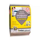 Rejunte Porcelanatos e Cerâmicas Branco 1kg - Alta Aderência - Resistente a Fungos - Quartzolit
