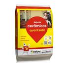 Rejunte Quartzolit Cinza Ártico 5kg Flexível Para Cerâmica