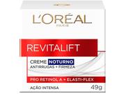 Rejuvenescedor Facial Revitalift Noturno 49g - Loréal Paris
