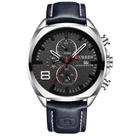 Rel gio curren masculino 6 pinos relogio masculino prova d' gua 8324