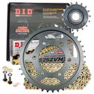 Relação Premium Did Jt 525 Zvm-X2 114 Elos Gold 39/17 Ninja Zx10 R 04/05 2011 até 2020 Krt Se Rr 2016 até 2020
