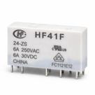 Rele acoplador fino hf41f 24vcc - somente rele
