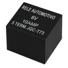 Rele automotivo 6v 10amp 5 term.jqc-t73 Rele automotivo 6v 10amp 5 term.jqc-t73