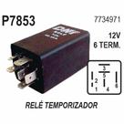 RELE AUXILIAR TEMPORIZADOR para FIAT TODOS 6 TERMINAIS SEM S