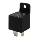 Rele Auxiliar Universal 12v 40a 4 Pinos C/suporte