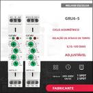Relé De Ciclo GEYA GRT6-S 24V-240V AC/DC SPDT 220V 10A Relé Eletrônico De Repetição