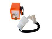 Rele de Pisca P/ Moto - Modelo Universal (2 Pinos) C/ Regulagem