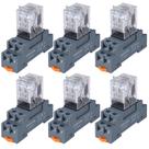 Relé de potência eletromagnético VAMRONE MY2NJ 24V AC 10A Relé de potência eletromagnético VAMRONE MY2NJ 24V AC 10A