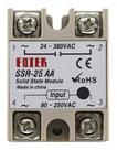 Relê Estado Sólido Contator Ssr Ac 110v 220v 25a Relê Estado Sólido Contator Ssr Ac 110v 220v 25a