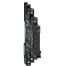 Rele interface plug in 24vcc 6a led 1rev rsl1pvbu Schneider Electric