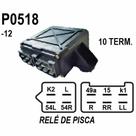 RELE PISCA 10 SAIDA para MBB TODOS /83 COM NEGATIVO NA CARCA
