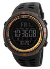 Relógio a Prova D'agua Digital Esportivo Militar Dourado/Prata