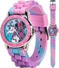 Relógio Accutime Disney Minnie Mouse Kids Glitter Strap Relógio Accutime Disney Minnie Mouse Kids Glitter Strap
