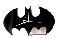 Relógio Acrílico Batman Morcego Sala Casa Escritório Quarto