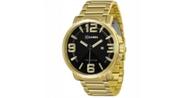 Relógio analógico masculino Xgames XMGS1011 P2KX Dourado e preto