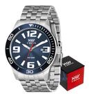 Relógio Analógico Xwatch Masculino de Pulso Prateado Origina Relógio Analógico Xwatch Masculino de Pulso Prateado Origina