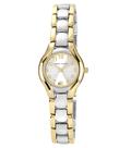 Relógio Anne Klein 10-6777SVTT vestido bicolor para mulheres