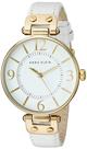 Relógio Anne Klein 109168WTWT Feminino - Pulseira de Couro Dourada