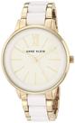 Relógio Anne Klein AK/1412IVGB Feminino - Resina Marfim Dourada