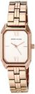 Relógio Anne Klein AK/3774RGRG feminino em ouro rosa com 30m WR