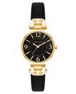 Relógio Anne Klein, pulseira de couro feminina, resistente à água, 30 m
