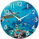 Relógio ao ar livre Crosstime Waterproof Coastal Beach 35cm azul