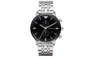 Relógio AR0389 Cronógrafo Masculino 46mm Á prova dágua